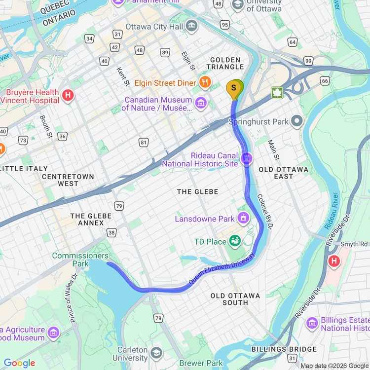 Map of Ottawa