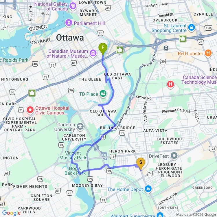 Map of 🚴 new bike first ride 🚴 