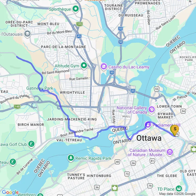 Map of woke up at 6am but worth it
