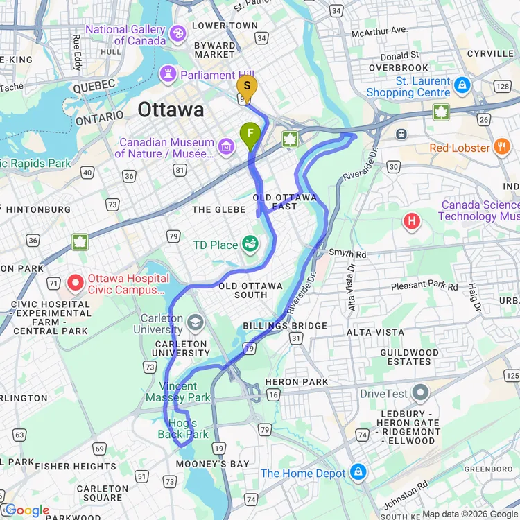 Map of Those days when you really need a bike ride