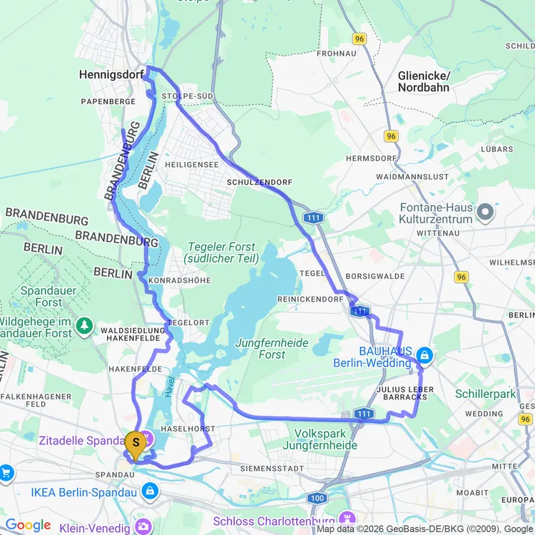 Map of Spandau con Ezequiel 