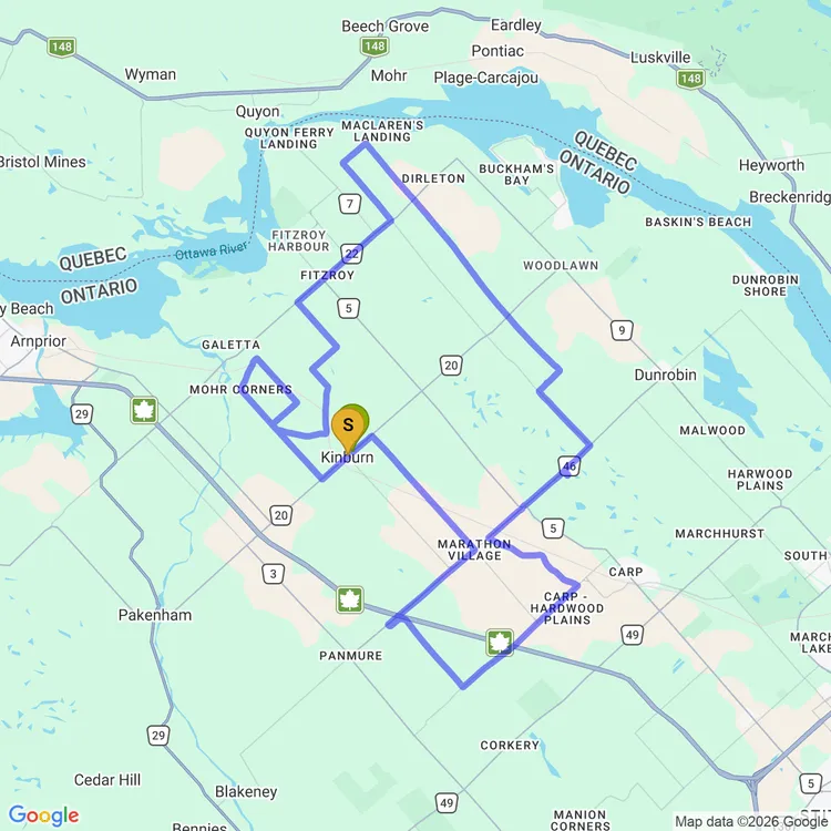 Map of Fall Grally with the gang
