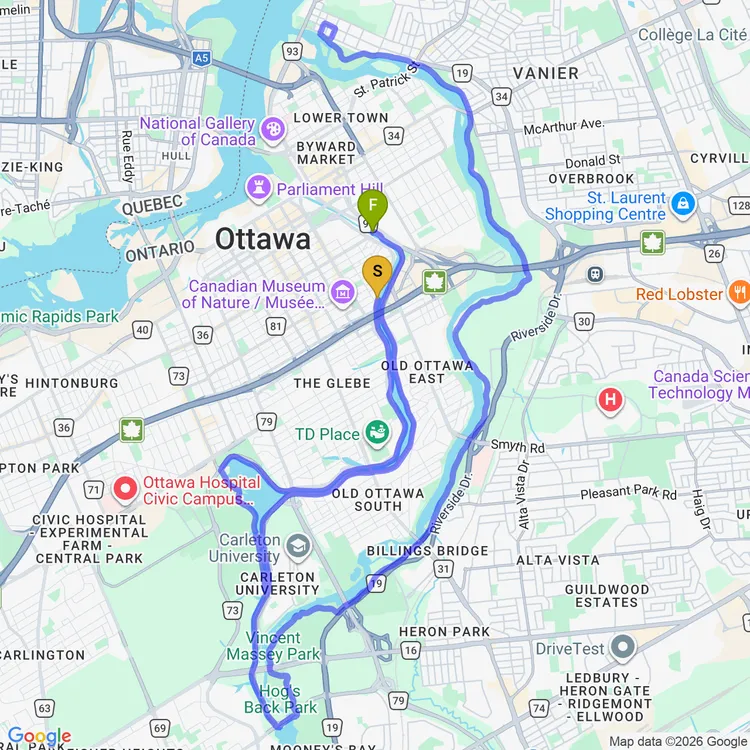 Map of Fall Ride🍂