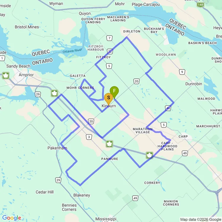 Map of Gravel Cup: 2023 Spring Runoff