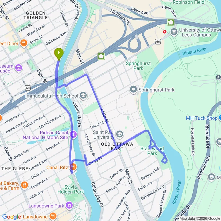 Map of Found the Ride with GPS cap!
