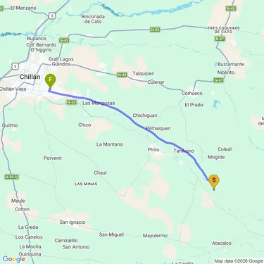 Map of picking cherries 🍒 