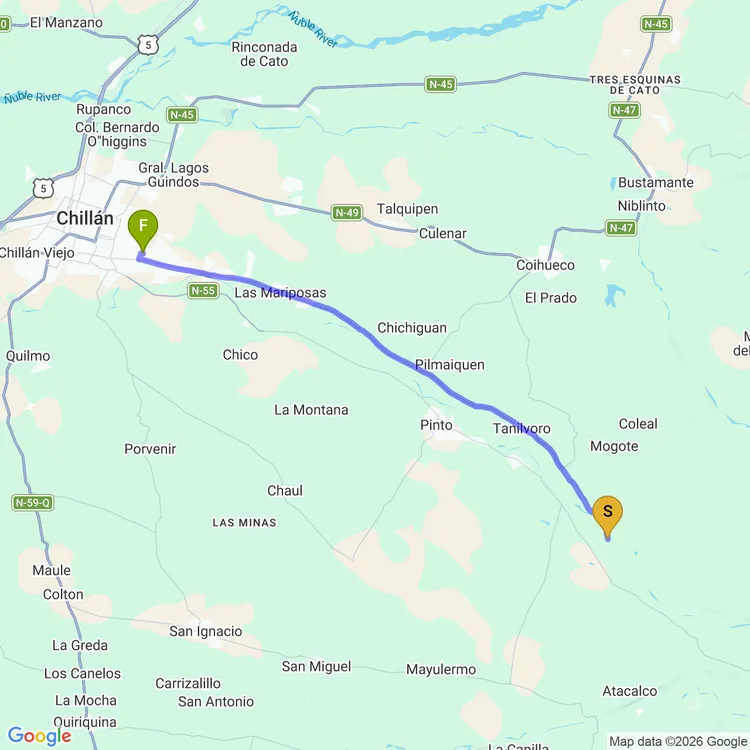 Map of picking cherries 🍒 