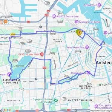Map of amsterdam parks ride