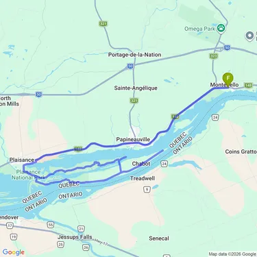 Map of Parc de Plaisance