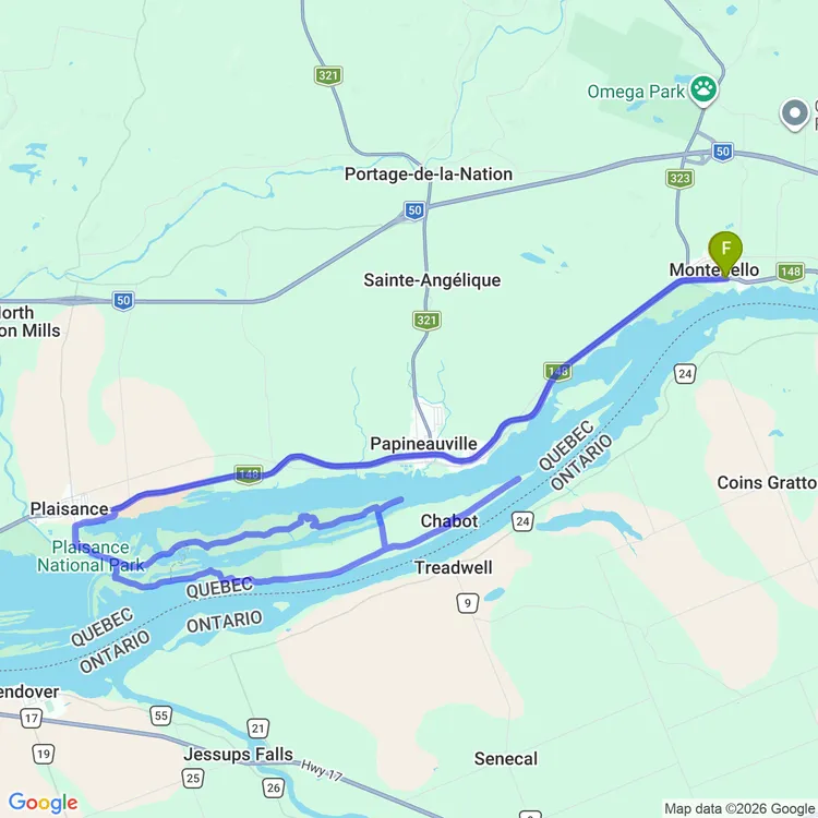 Map of Parc de Plaisance