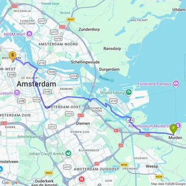 Map of to the castle