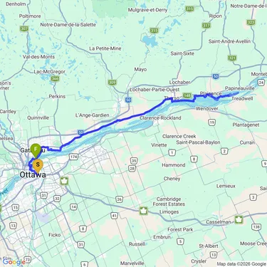 Map of Plaisance Camping